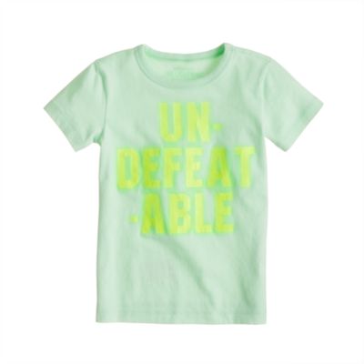 Boys' undefeatable tee