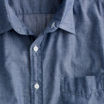Lightweight chambray shirt