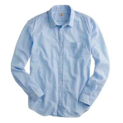 Lightweight chambray shirt