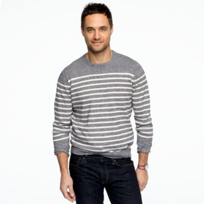 Marled stripe sweater