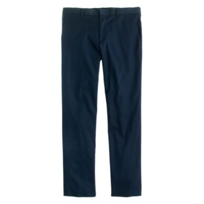 Ludlow slim suit pant in Italian cotton piqu&eacute;