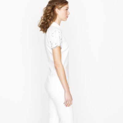 Collection embellished oxford shirt