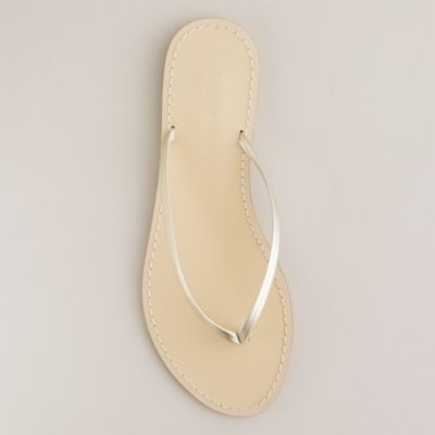 Leather capri sandals
