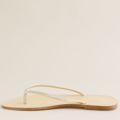 Leather capri sandals