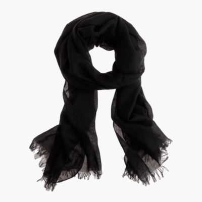 Refined silk-cashmere wrap