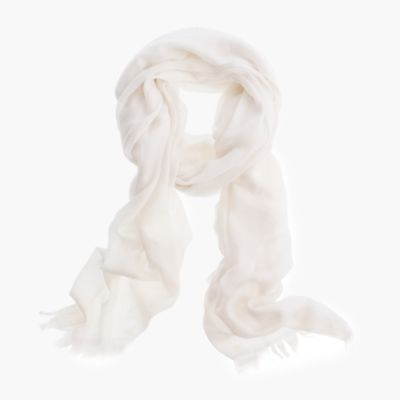 Refined silk-cashmere wrap