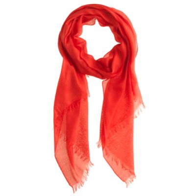 Refined silk-cashmere wrap