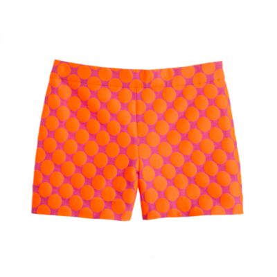 Collection neon dot jacquard short