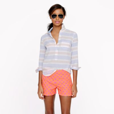 Collection neon dot jacquard short