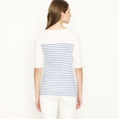 Painter stripe bateau tee