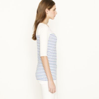 Painter stripe bateau tee