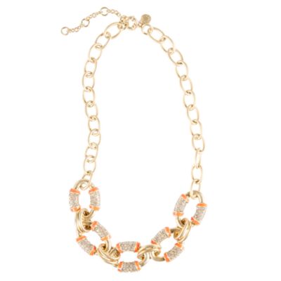 Statement-stripe necklace
