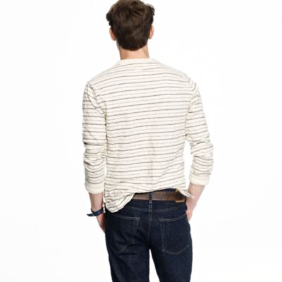 Wallace & Barnes Schuylkill stripe henley