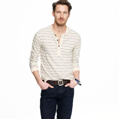 Wallace & Barnes Schuylkill stripe henley