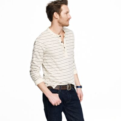 Wallace & Barnes Schuylkill stripe henley