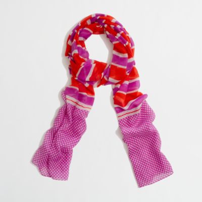 Factory lightweight long printed scarf