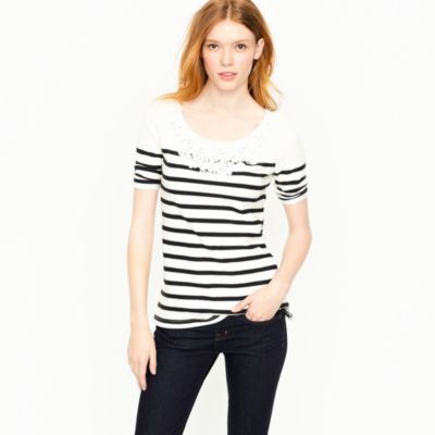 Jewel necklace tee