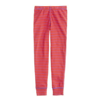 Girls' sleep pant in posie stripe