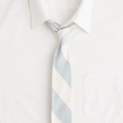 Old-school wide-stripe tie