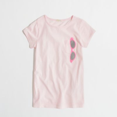 Factory girls' sunglasses keepsake tee