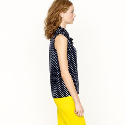 Naomi top in polka dot