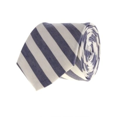 Shoal-stripe tie