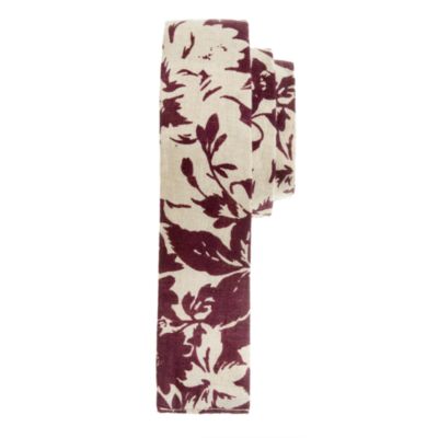 The Hill-side&reg; linen floral-print tie<BulletPoint></BulletPoint>