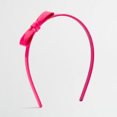 Factory girls' neon bow headband