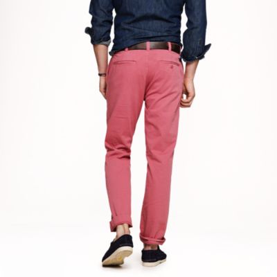 Sun-faded chino in classic fit
