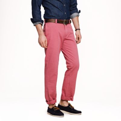Sun-faded chino in classic fit