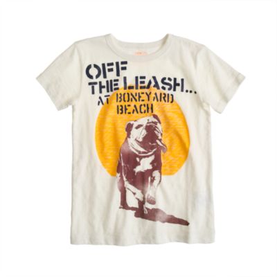 Boys' off the leash tee