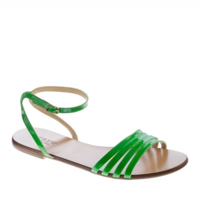 Lilibeth patent sandals
