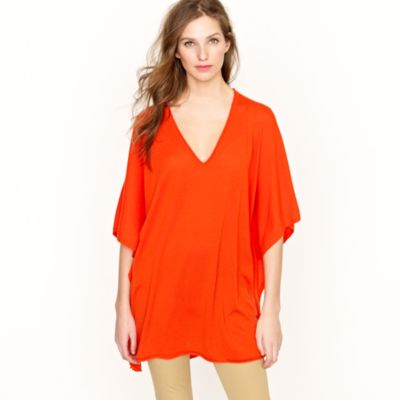 Featherweight cashmere caftan