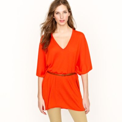 Featherweight cashmere caftan