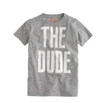 Boys' the dude tee