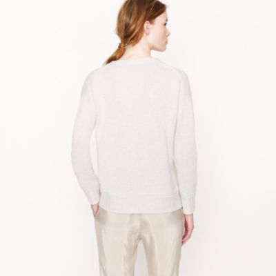 Chunky cashmere V-neck sweater