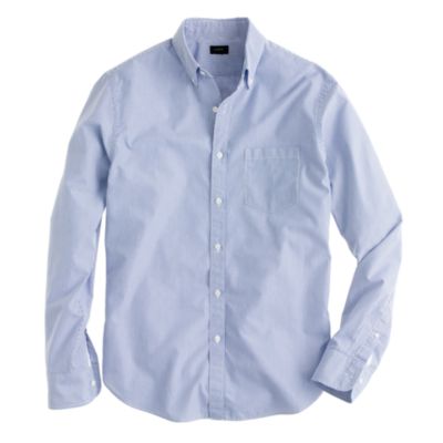 Tall Secret Wash shirt in blue stripe