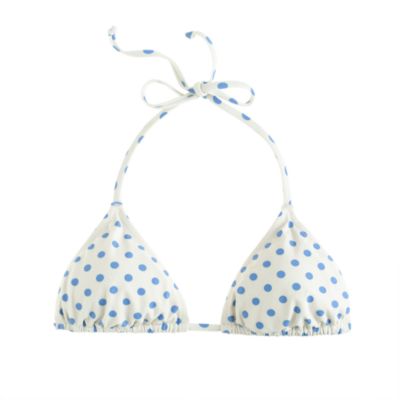 Polka-dot string top