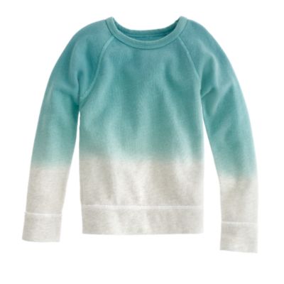 Boys' dip-dyed sweatshirt