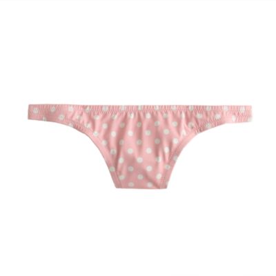 Polka-dot teeny hipster
