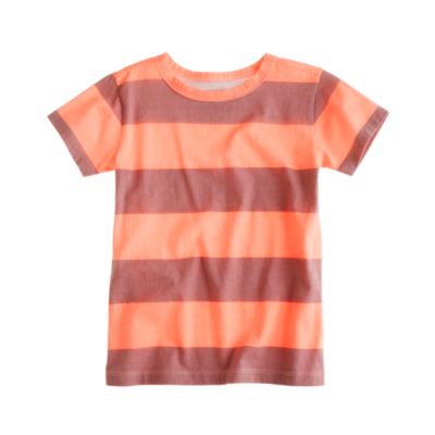 Boys' tee in seacomber stripe