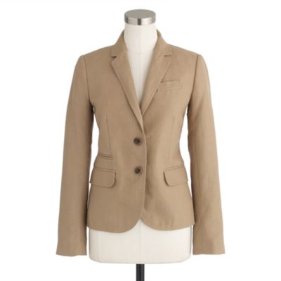 Schoolboy blazer in linen