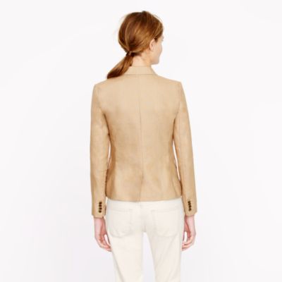 Schoolboy blazer in linen