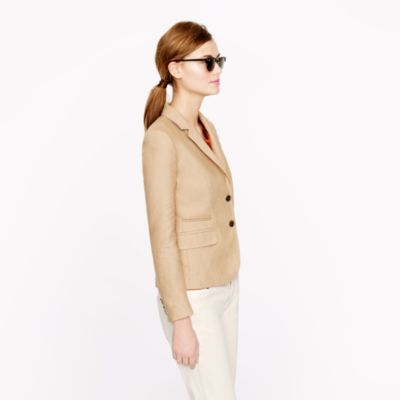 Schoolboy blazer in linen