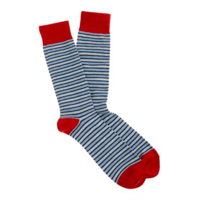 Triple-stripe socks