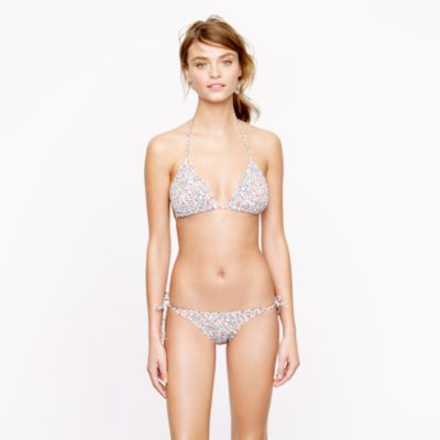 Liberty scalloped string top in Phoebe floral
