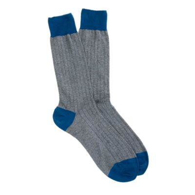 Tipped dress socks