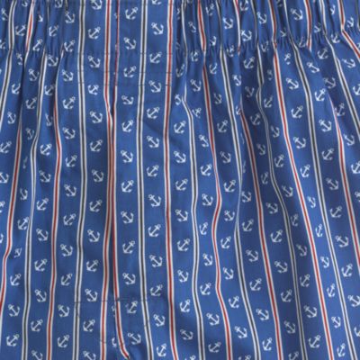 Anchor print boxers