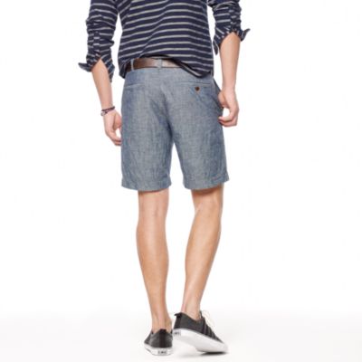 Stanton short in lightweight chambray