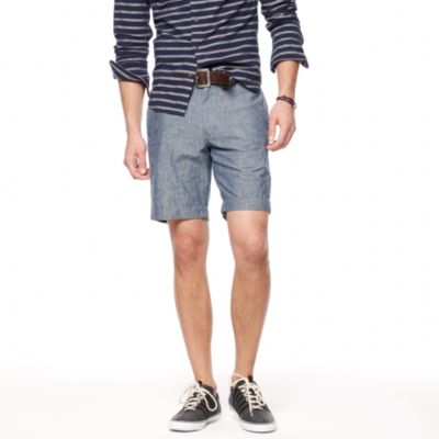 Stanton short in lightweight chambray